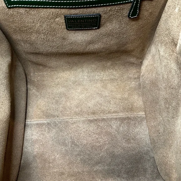 Valentino Dark Green Leather and suede Bag-brand new no tag - Picture 10 of 16